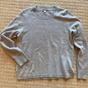 J. Crew cashmere Size L crew neck sweater